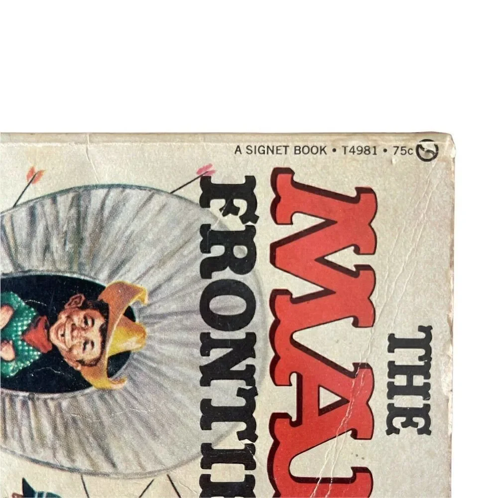 The Mad Frontier Paperback Book Vintage 60s Signet Books 4981 Nostalgia Classic